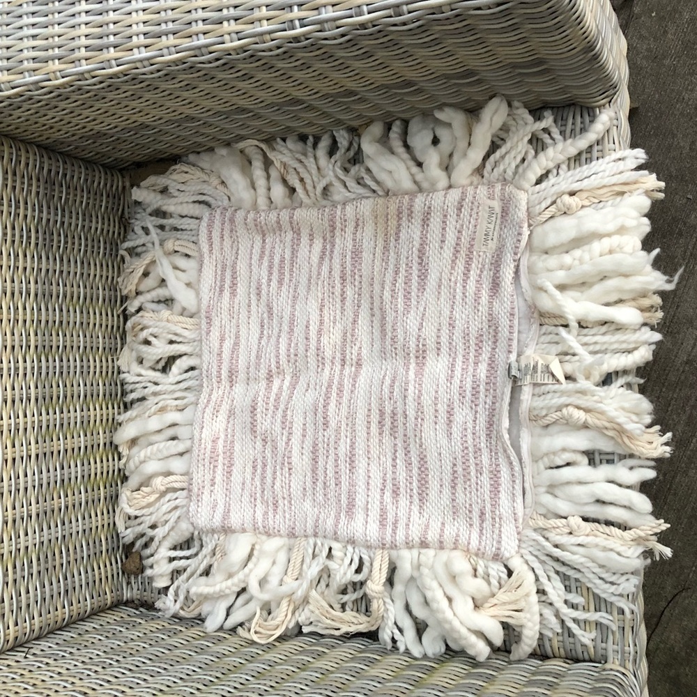Lot 3 Anthropologie Wool Pillow Shams Tammy Kanat - Picture 15 of 15